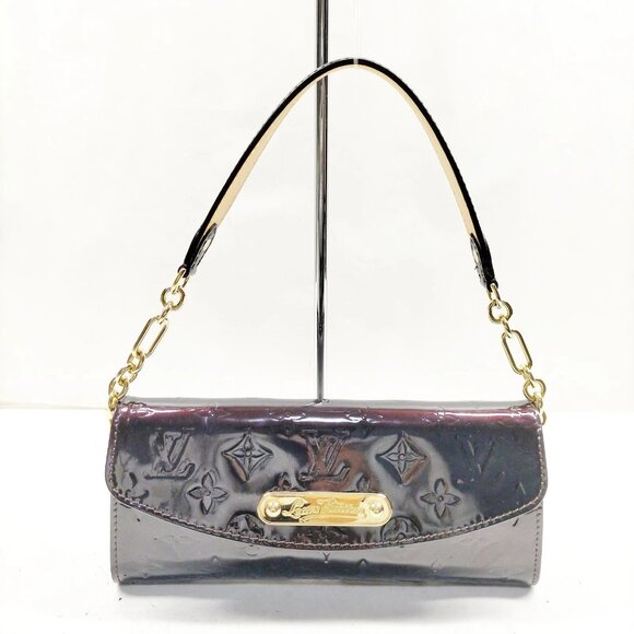 Louis vuitton Shoulder Bag Sunset Bluebird Brown Vernis 696-050625 - Picture 1 of 13